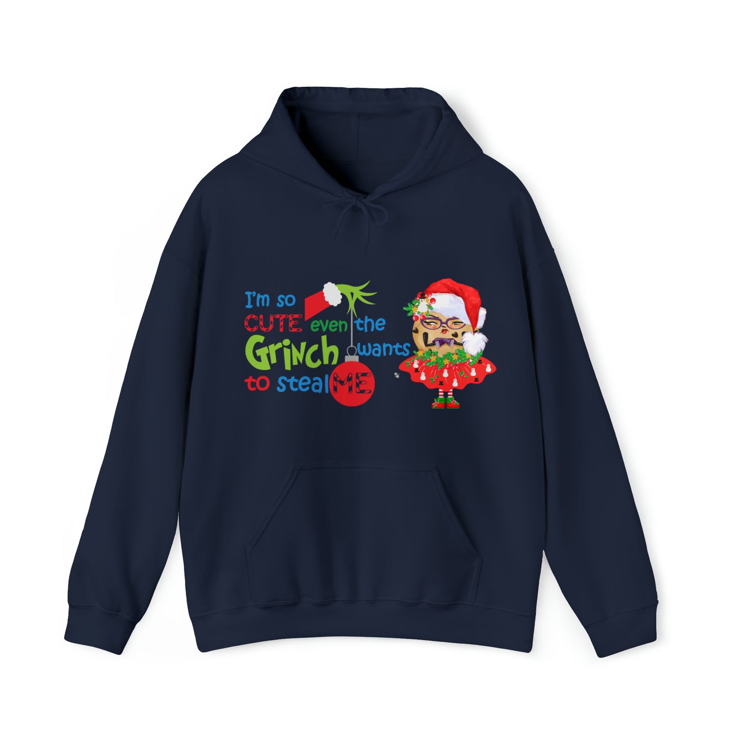 The Grumpy Cookies - Even the Grinch Loves TGC Unisex Heavy Blend™ Hooded Sweatshirt