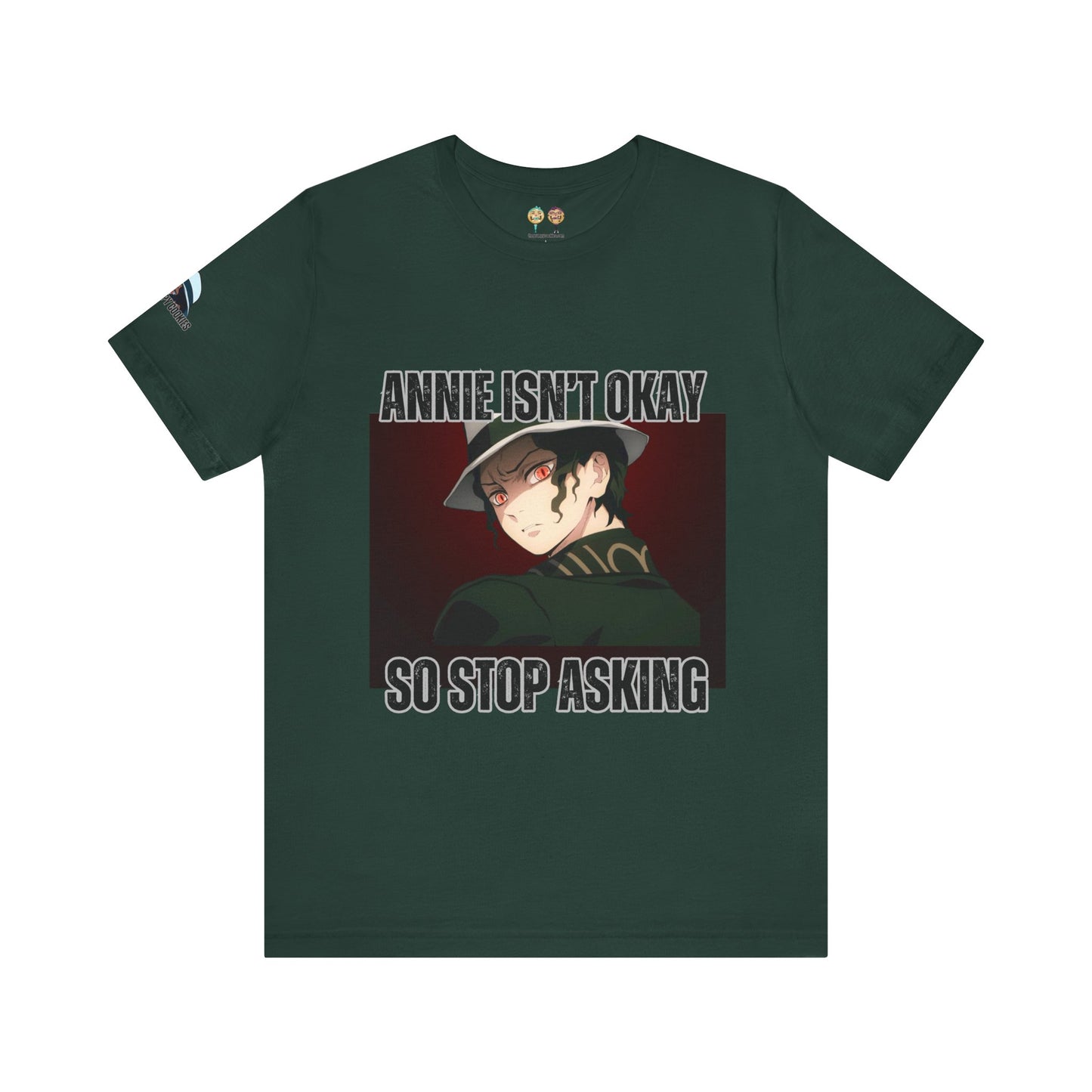 Demon Slayer - Blood Stains on the Carpet Unisex Jersey Short Sleeve Tee