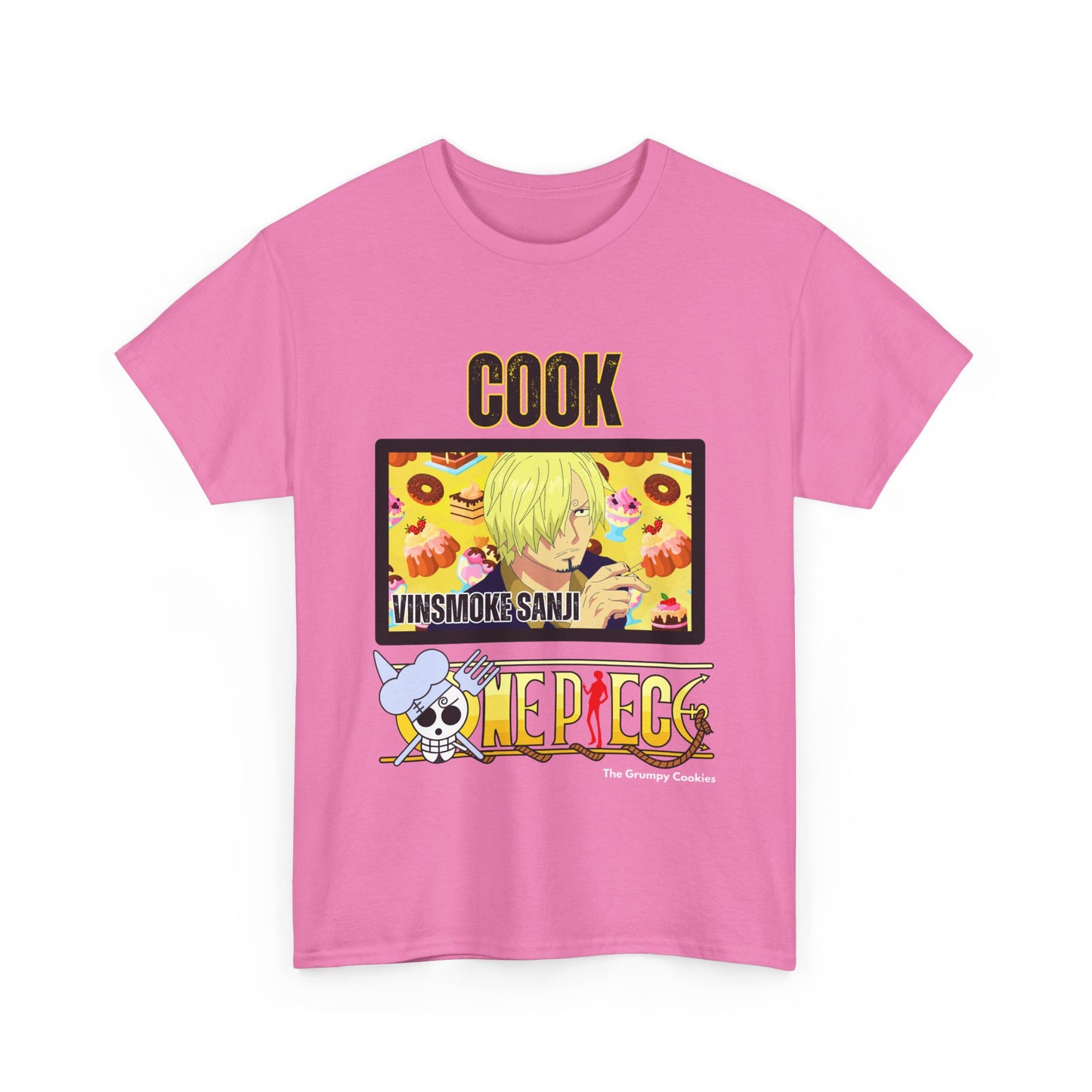 One Piece - Cook Sanji Unisex Heavy Cotton Tee
