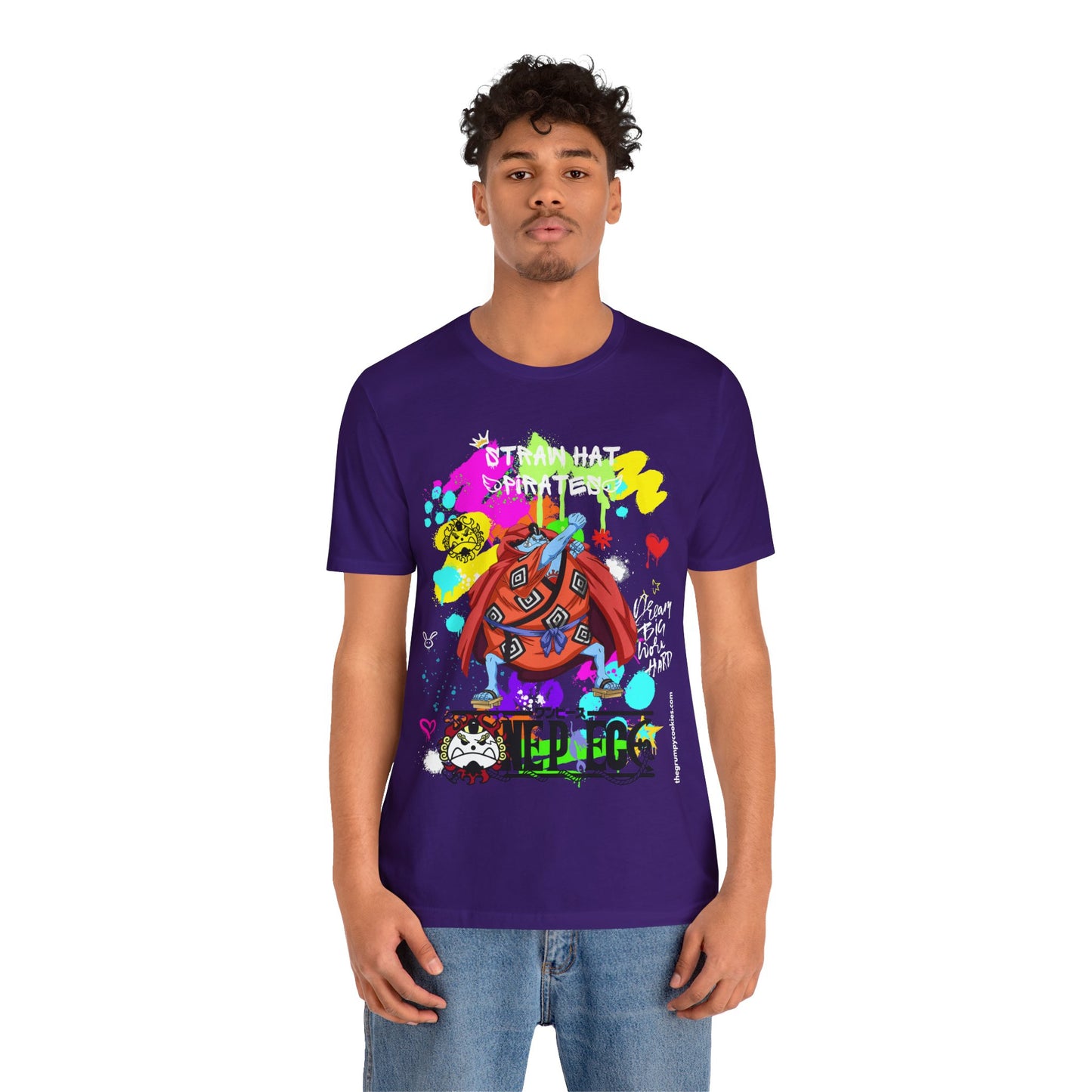 One Piece - Graffiti Jimbei Unisex Jersey Short Sleeve Tee