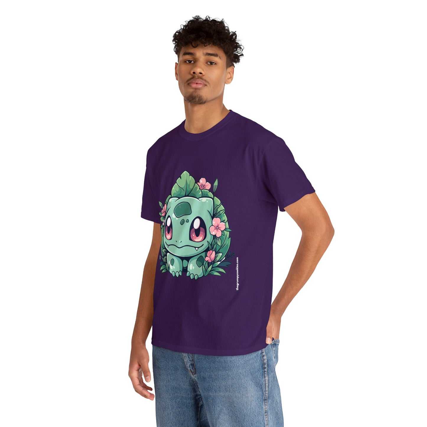 Pokemon - Flowering Bulba Unisex Heavy Cotton Tee
