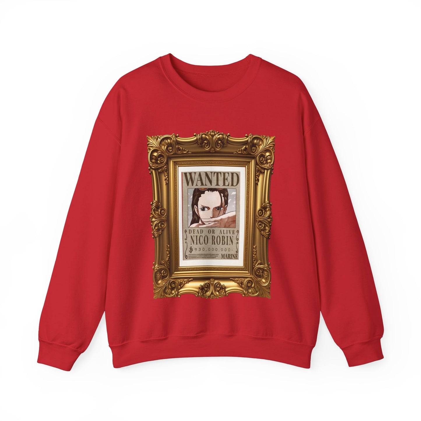 One Piece - Fine Art Robin Unisex Heavy Blend™ Crewneck Sweatshirt
