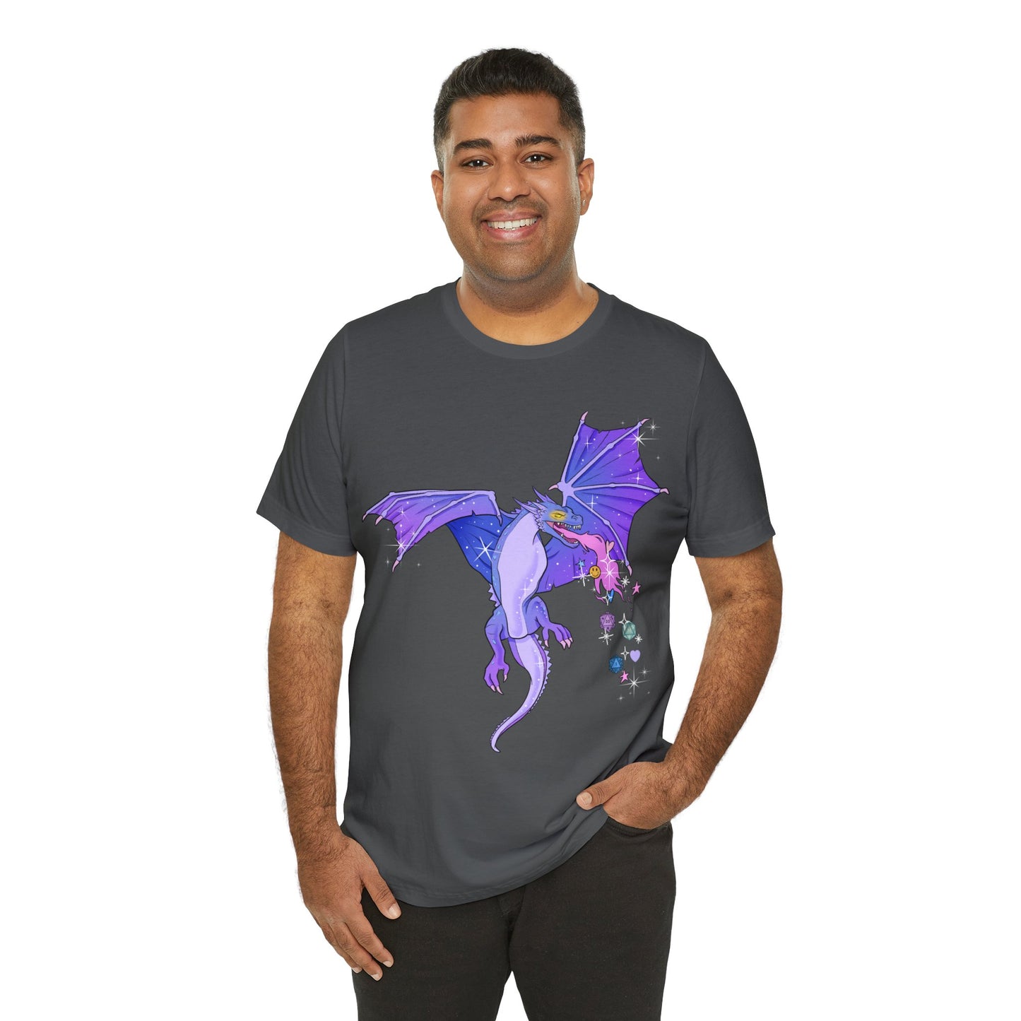 Dungeons & Dragons - Purple Dragon Short Sleeve Tee