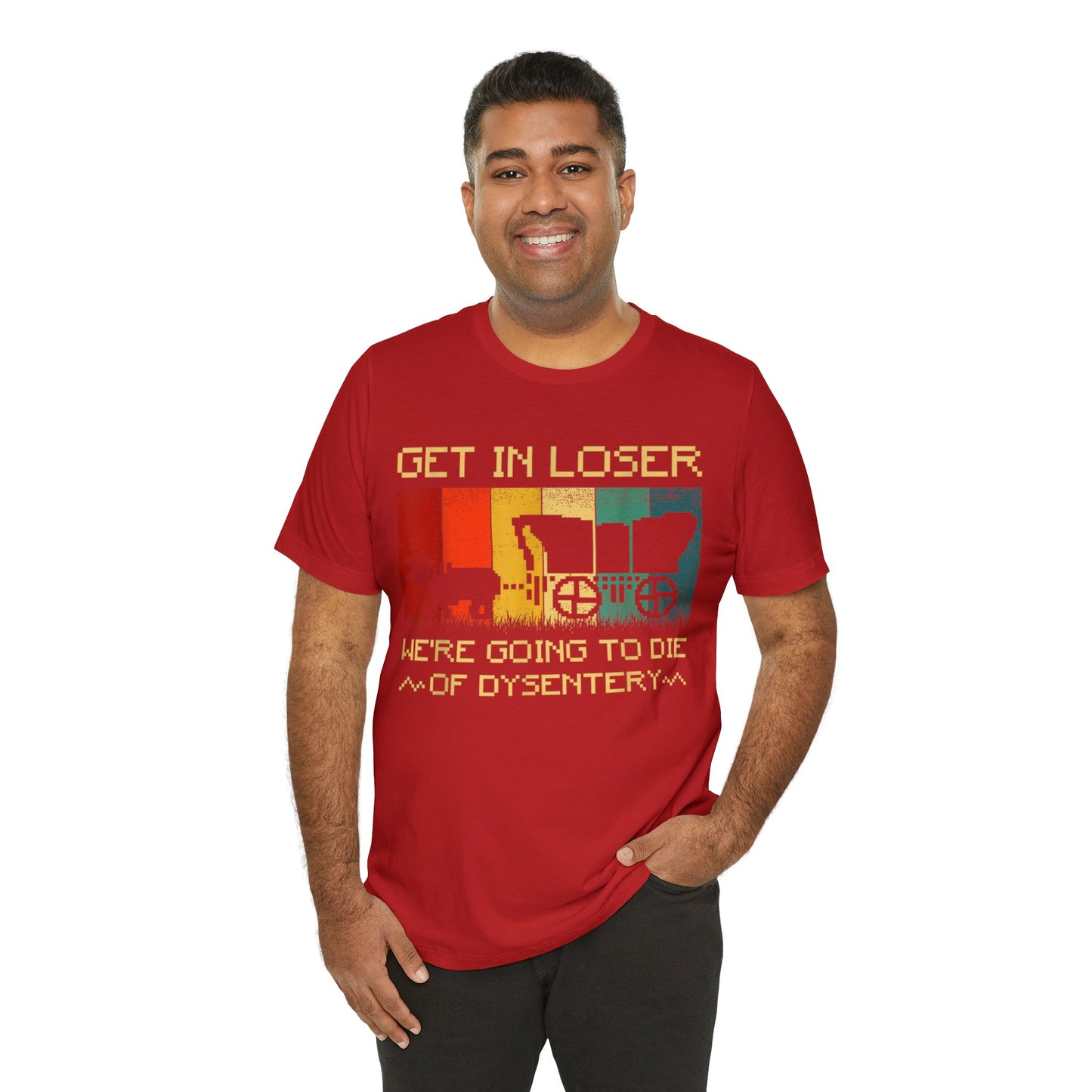 Oregon Trail- Everyone Dies Short Sleeve Tee