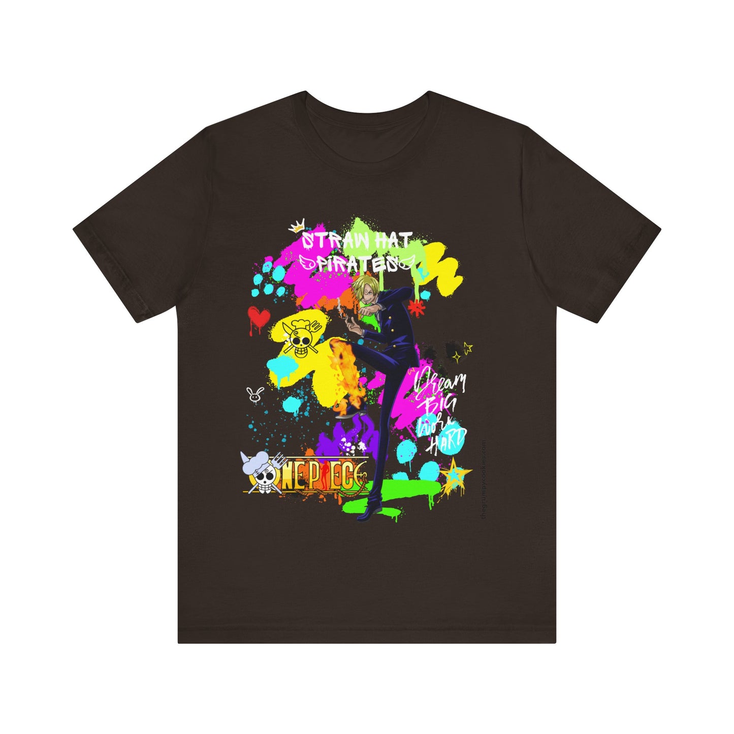 One Piece - Graffiti Sanji Unisex Jersey Short Sleeve Tee