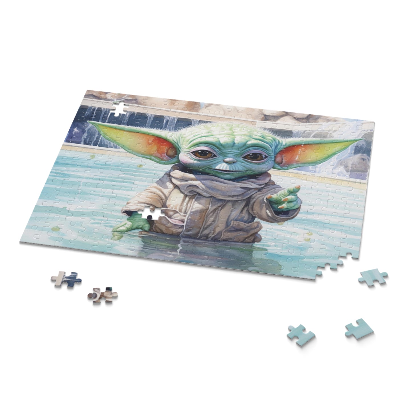 Star Wars - Yoda at the Pool Party Puzzle (120, 252, 500-Piece)