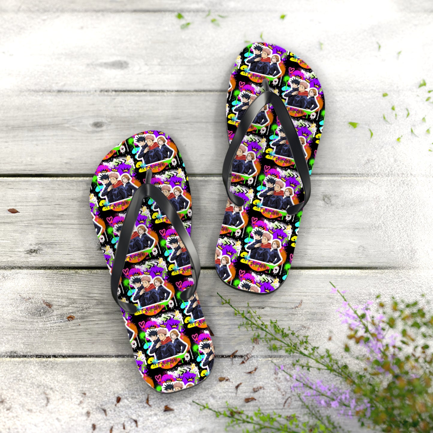 Jujutsu Kaisen - First Years Unisex Flip Flops