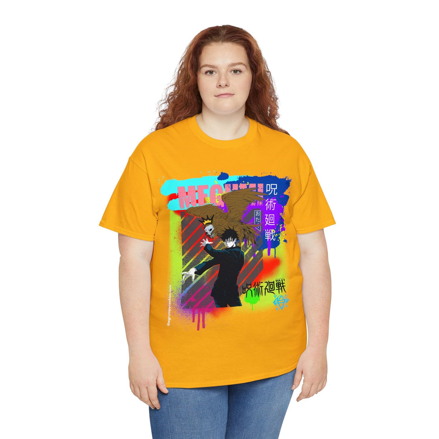 Jujutsu Kaisen - Megumi & Nue Unisex Heavy Cotton Tee