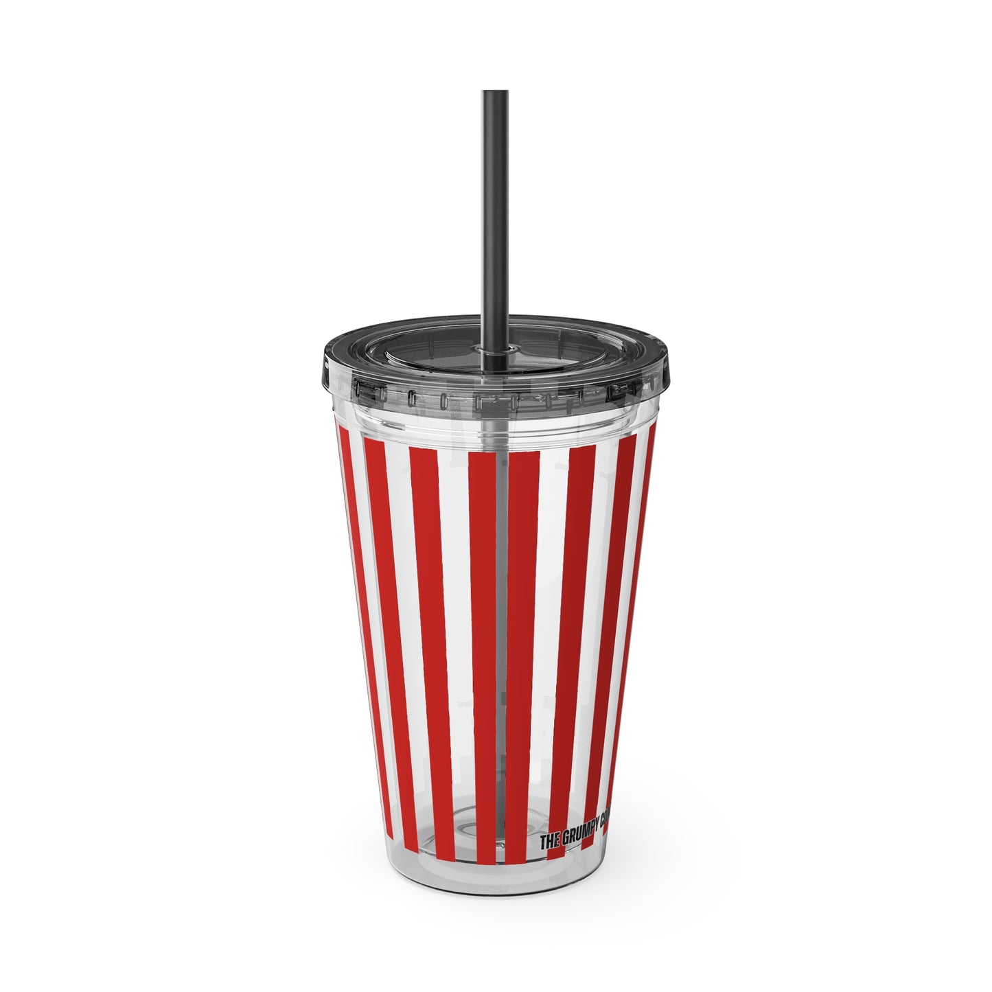Straw Hat Coffee - Captain Luffy Sunsplash Tumbler with Straw, 16oz