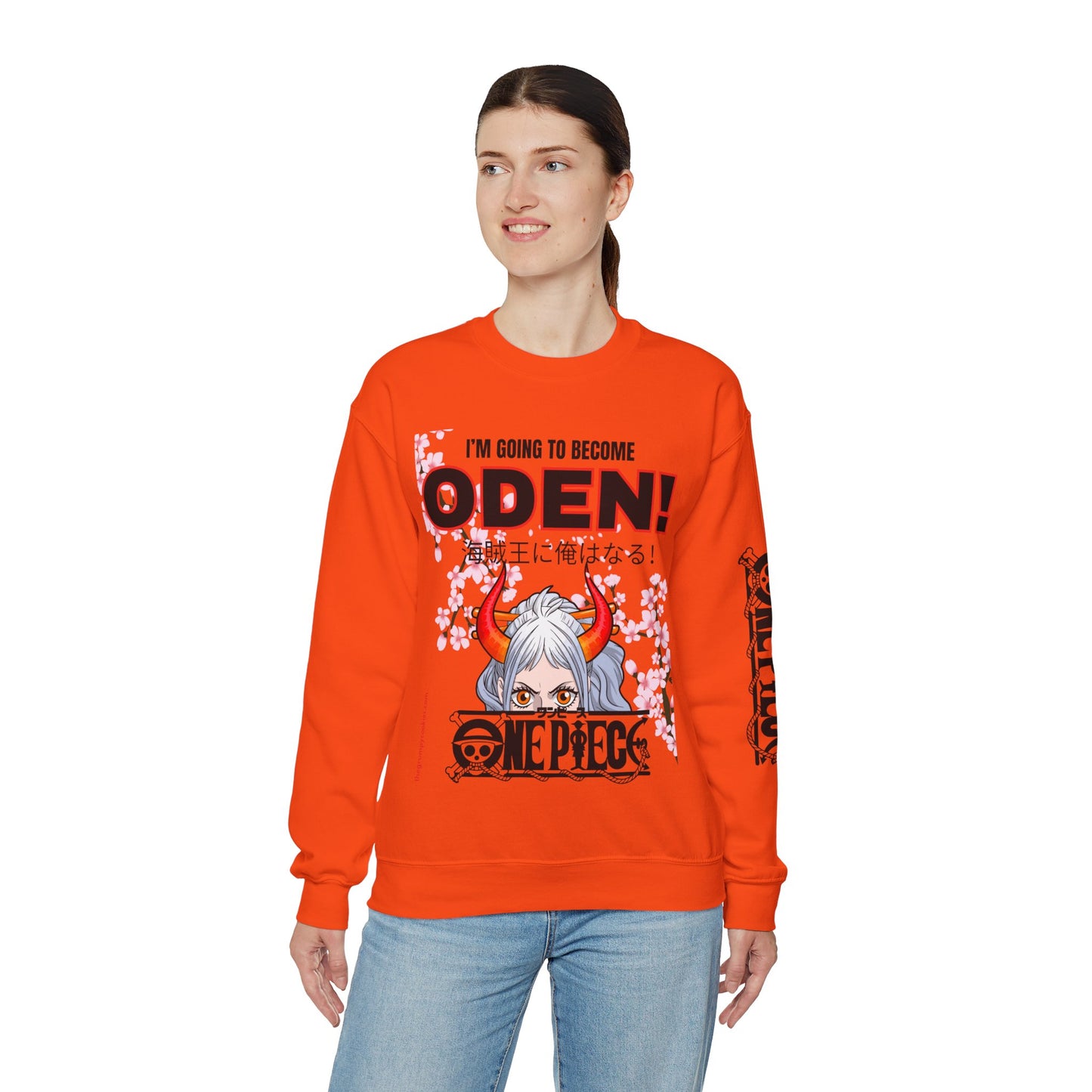 One Piece - I Will Be Oden Unisex Heavy Blend™ Crewneck Sweatshirt