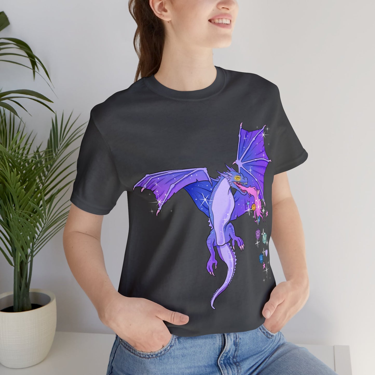 Dungeons & Dragons - Purple Dragon Short Sleeve Tee