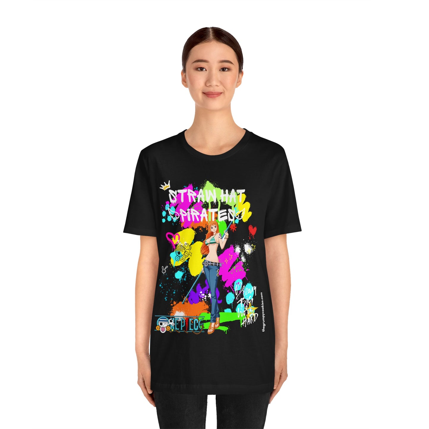 One Piece - Graffiti Nami Unisex Jersey Short Sleeve Tee