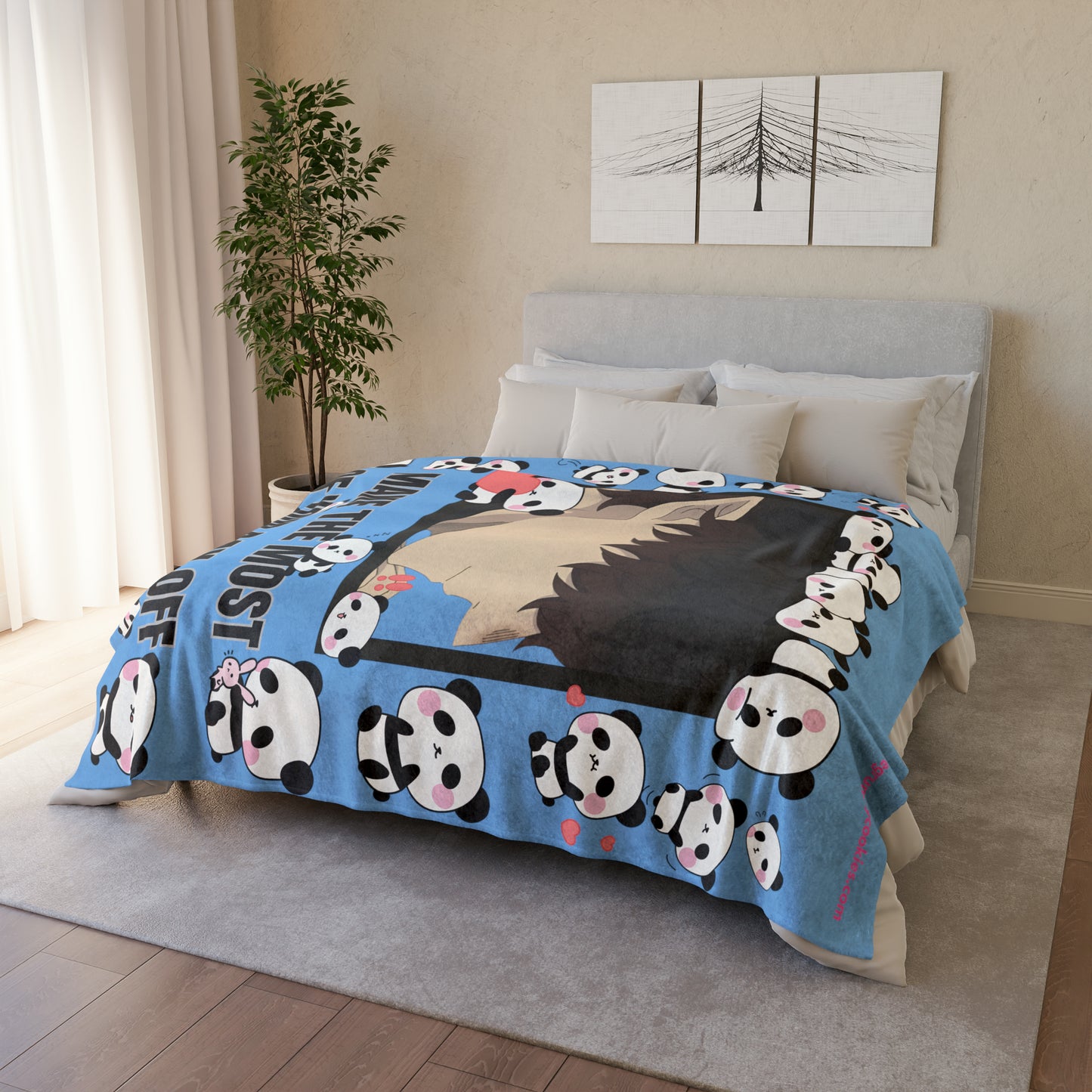 Make The Most Of Your Day Off Polyester Blanket