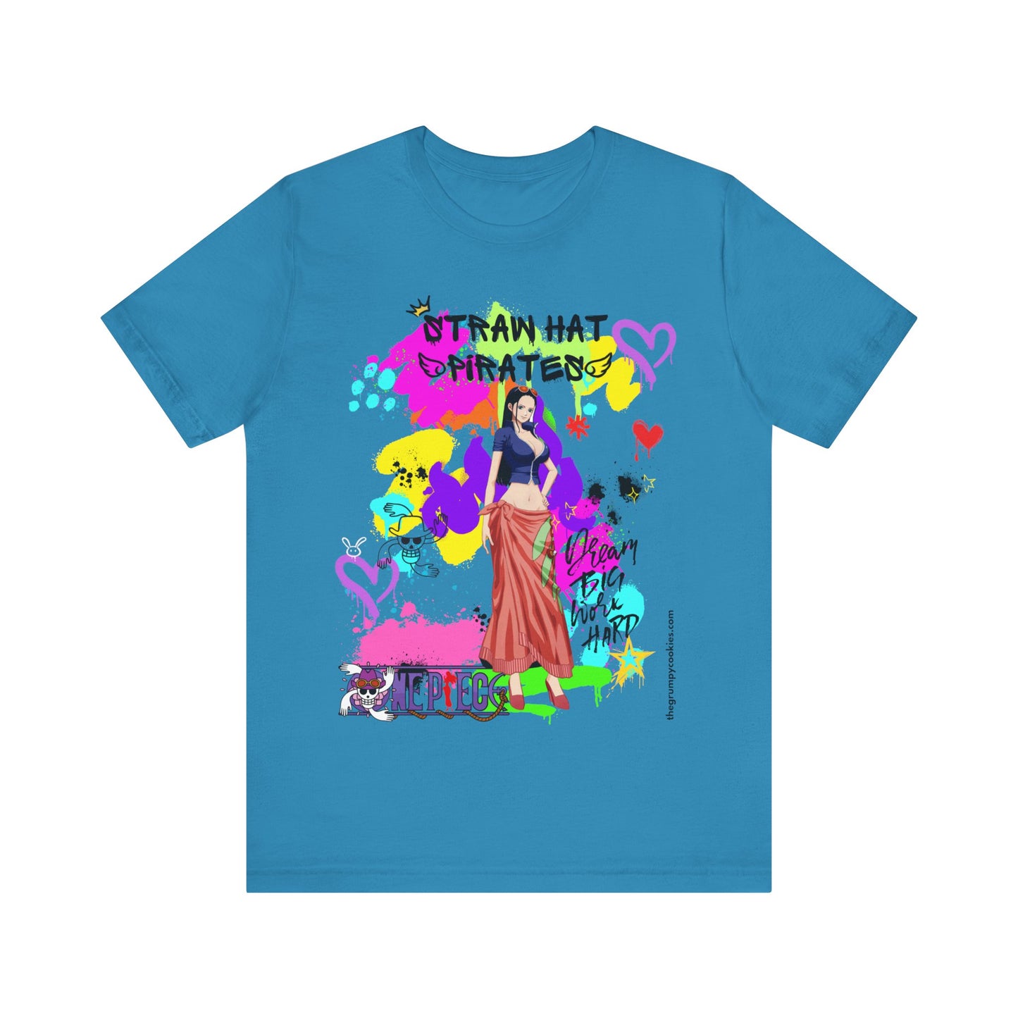 One Piece - Graffiti Robin Unisex Jersey Short Sleeve Tee