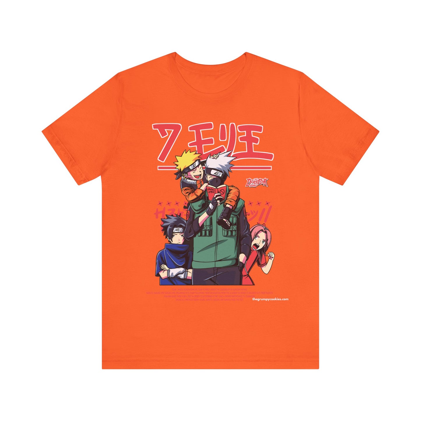 Naruto - Team Kakashi Jersey Short Sleeve Tee