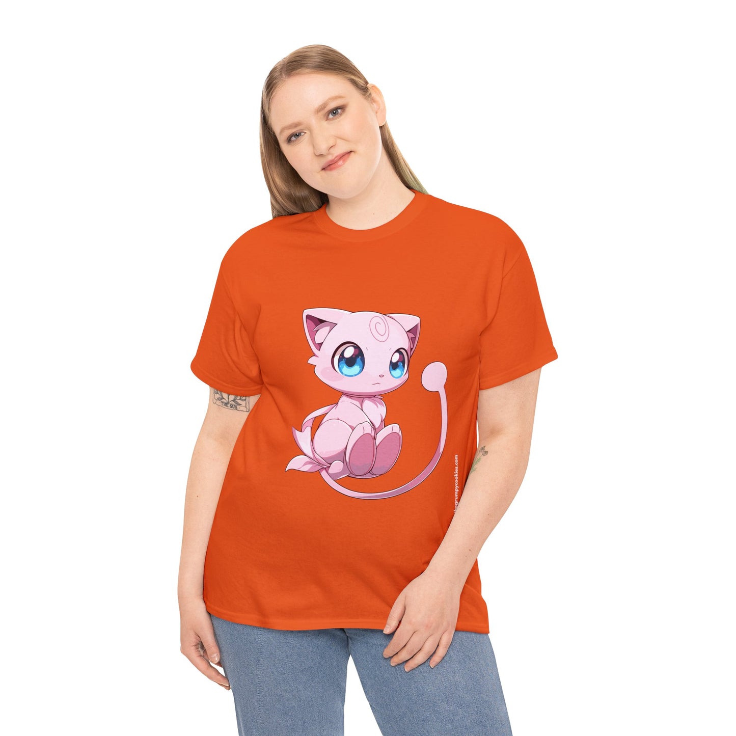 Pokemon - Mew Mew Unisex Heavy Cotton Tee