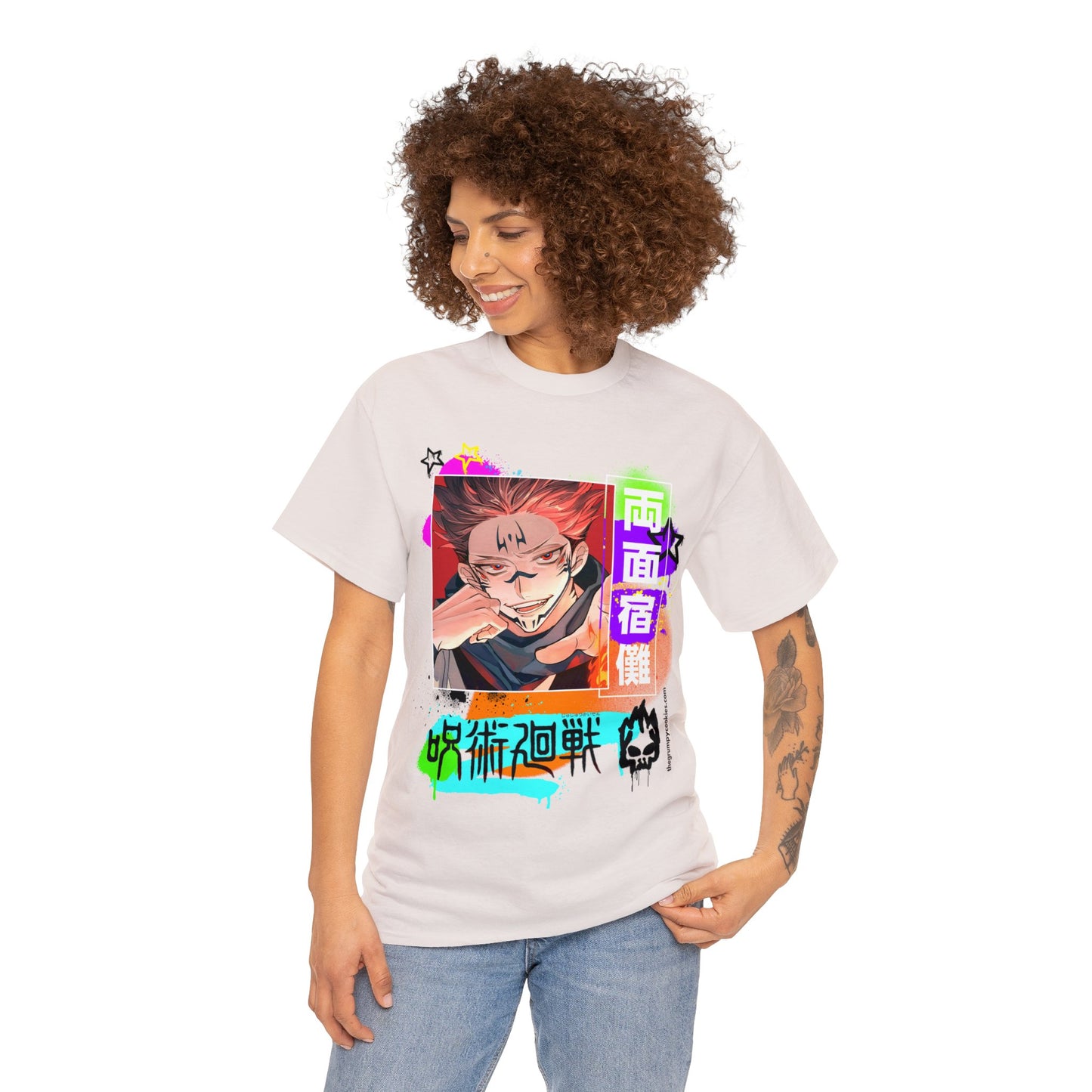 Jujutsu Kaisen - Sakuna being. . . Sakuna Unisex Heavy Cotton Tee