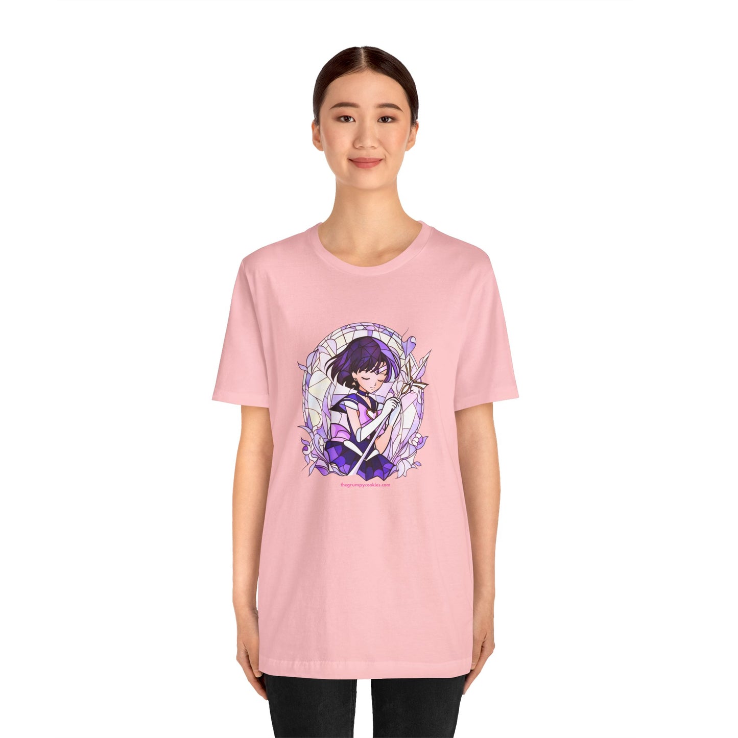 Sailor Moon - Sailor Saturn Jersey Short Sleeve Tee