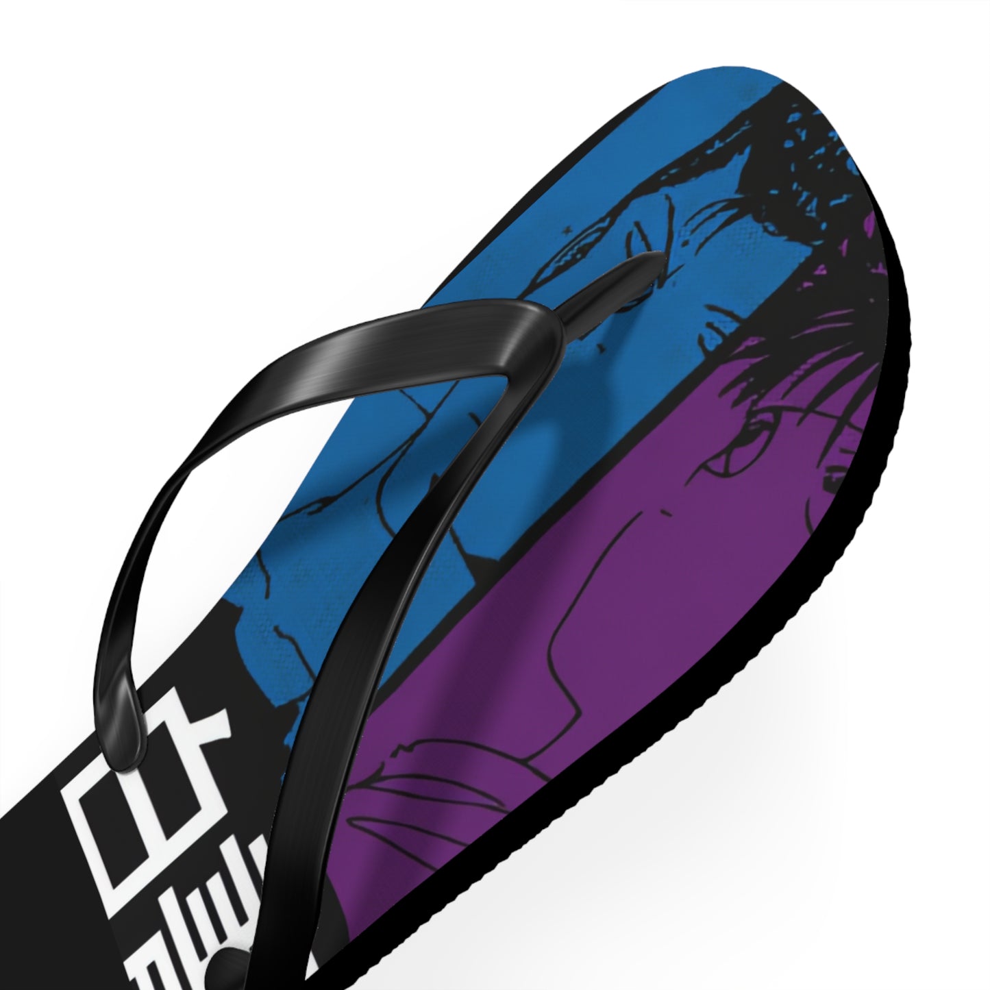 YuYu Hakusho - Power of Four Unisex Flip Flops