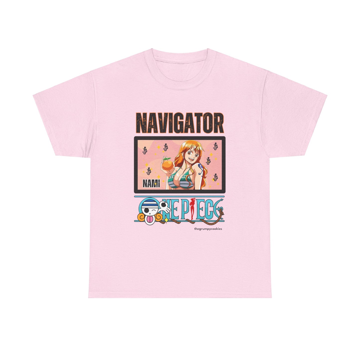 One Piece - Navigator Nami Unisex Heavy Cotton Tee