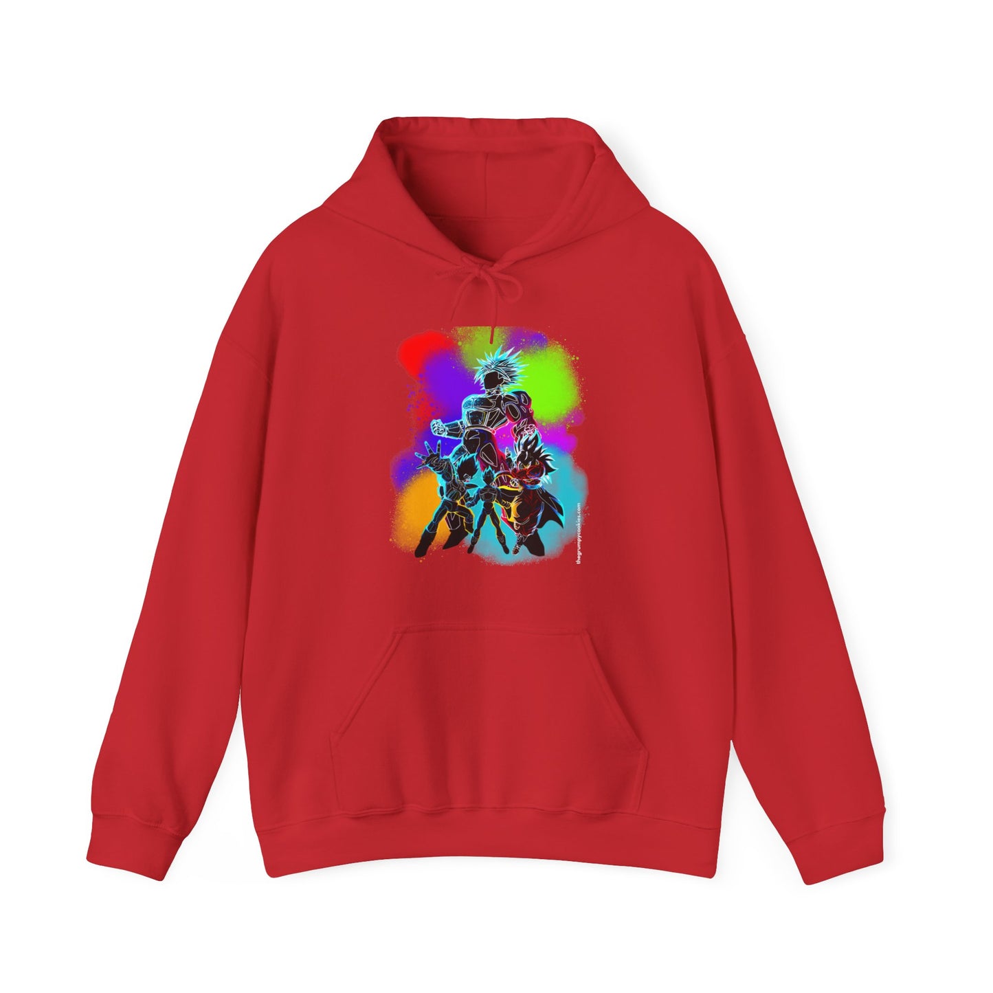Dragon Ball - Technicolor Unisex Heavy Blend™ Hooded Sweatshirt