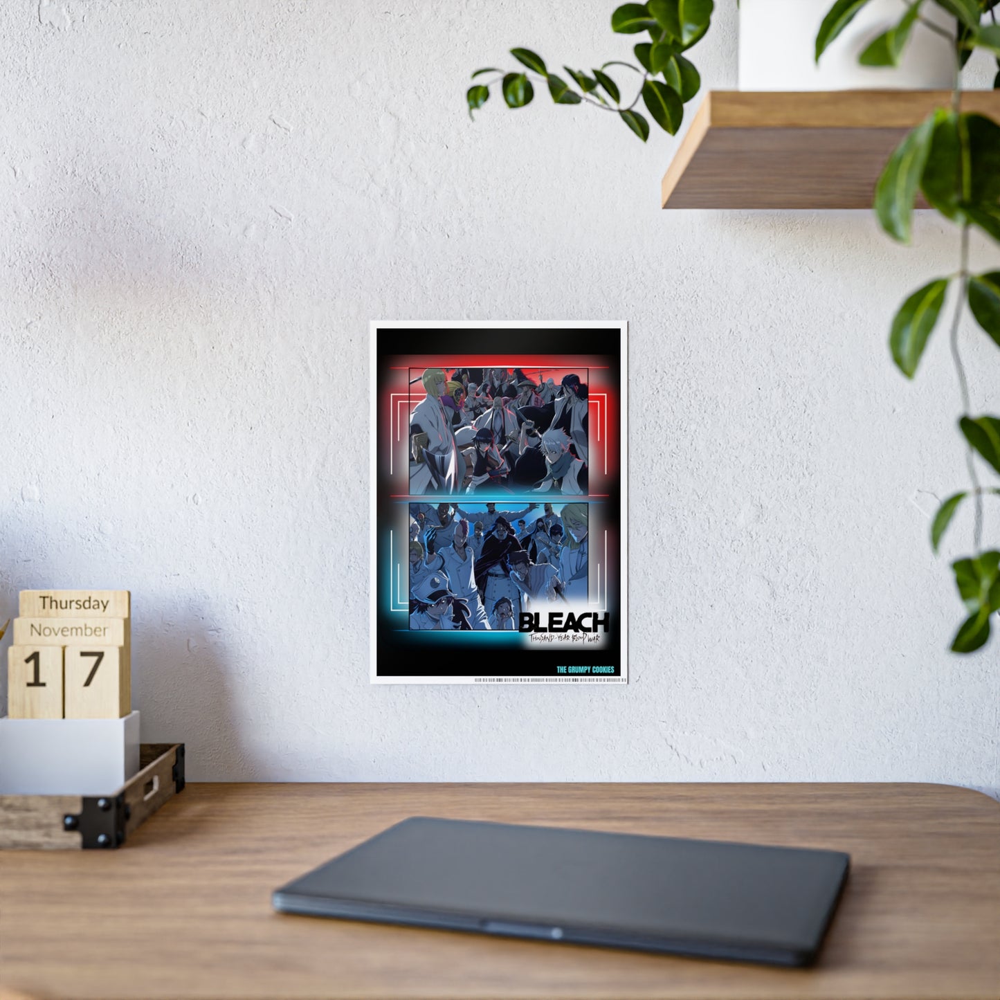Bleach - Quincy vs Reaper Art Print