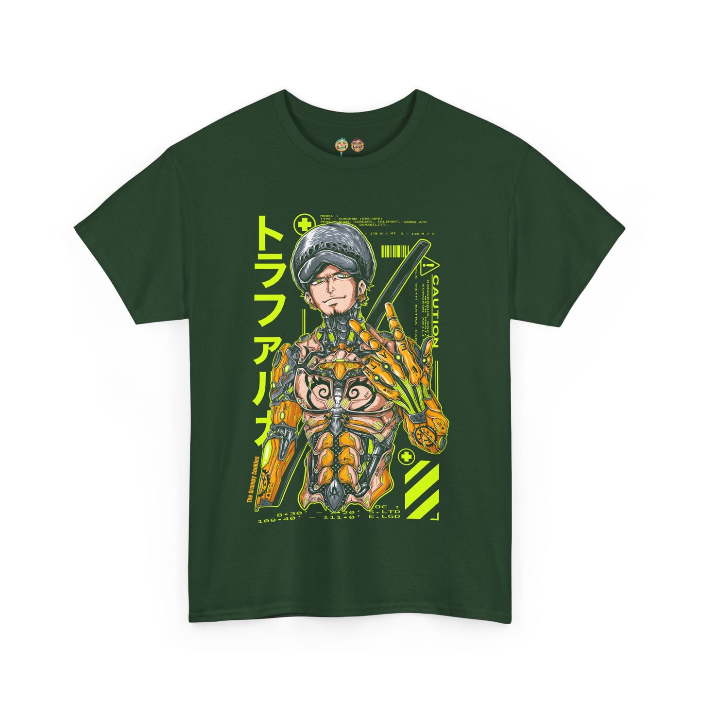 One Piece - Mecha Law Unisex Heavy Cotton Tee