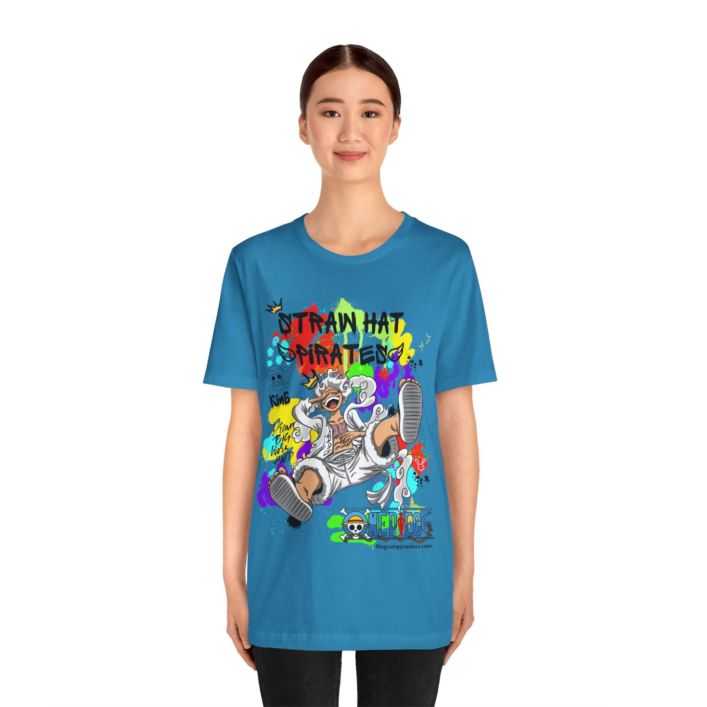 One Piece - Graffiti Luffy Unisex Jersey Short Sleeve Tee