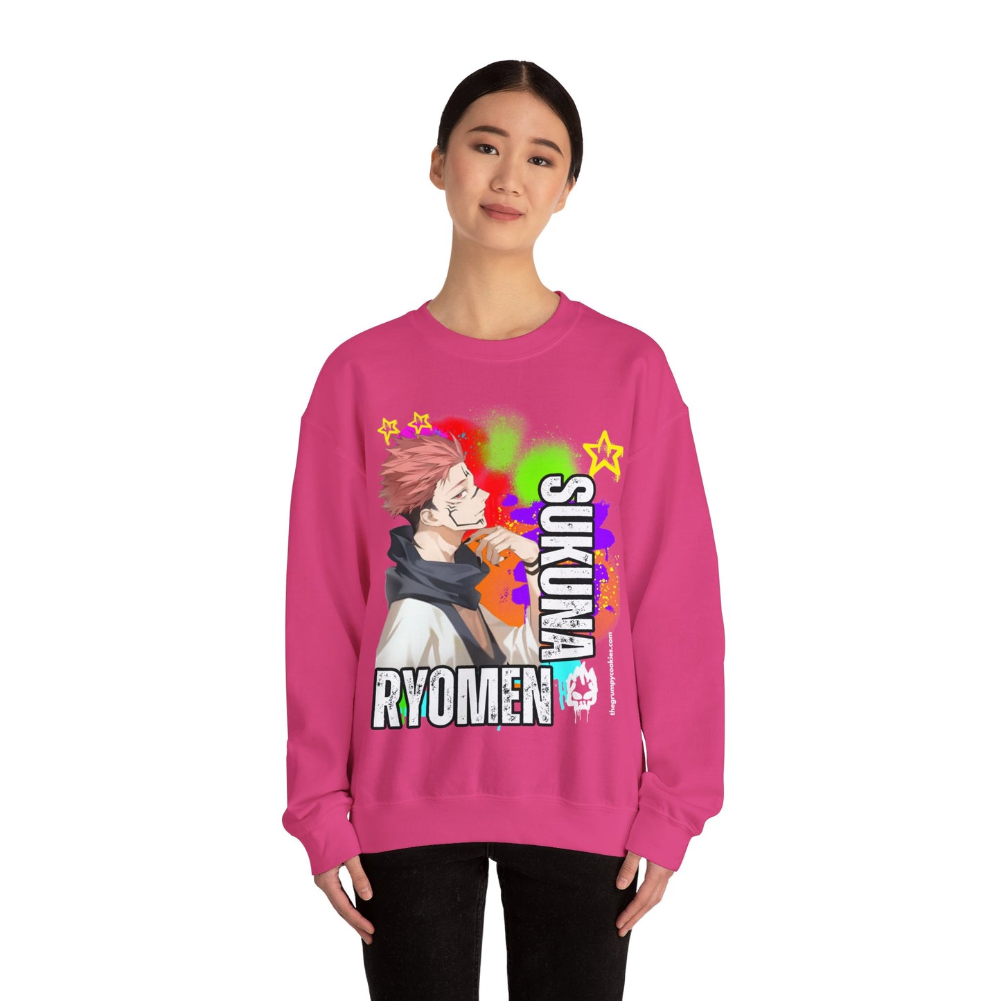 Jujutsu Kaisen - Sakuna Ryomen Unisex Heavy Blend™ Crewneck Sweatshirt