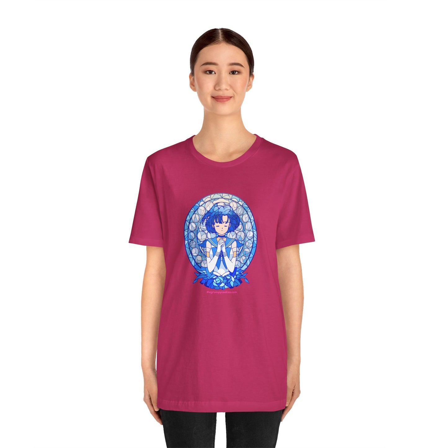 Sailor Moon - Sailor Mercury Jersey Short Sleeve Tee