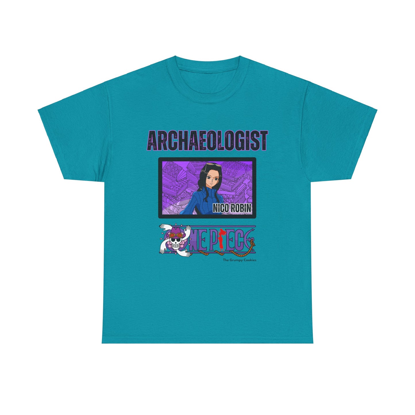 One Piece - Archaeologist Robin Unisex Heavy Cotton Tee