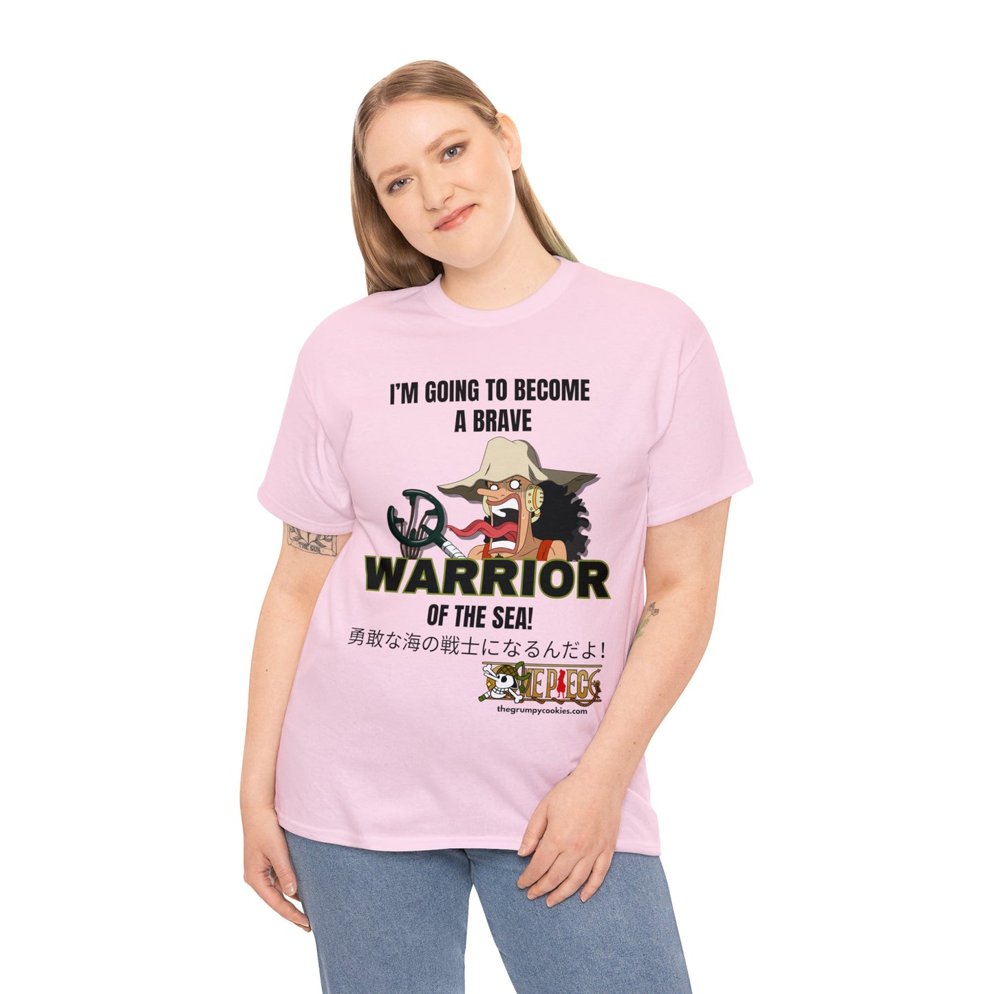One Piece - Brave-ish Warrior of the Sea Unisex Heavy Cotton Tee
