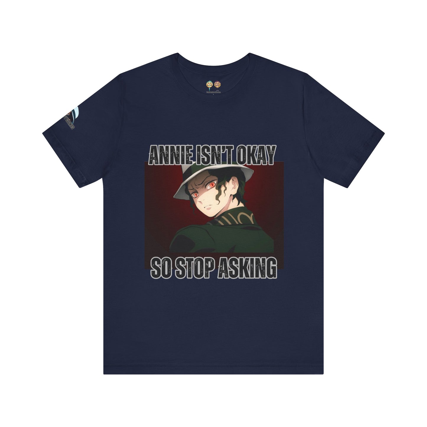 Demon Slayer - Blood Stains on the Carpet Unisex Jersey Short Sleeve Tee