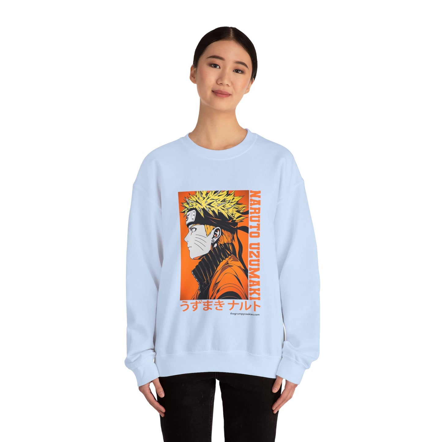 Naruto - Orange Unisex Heavy Blend™ Crewneck Sweatshirt