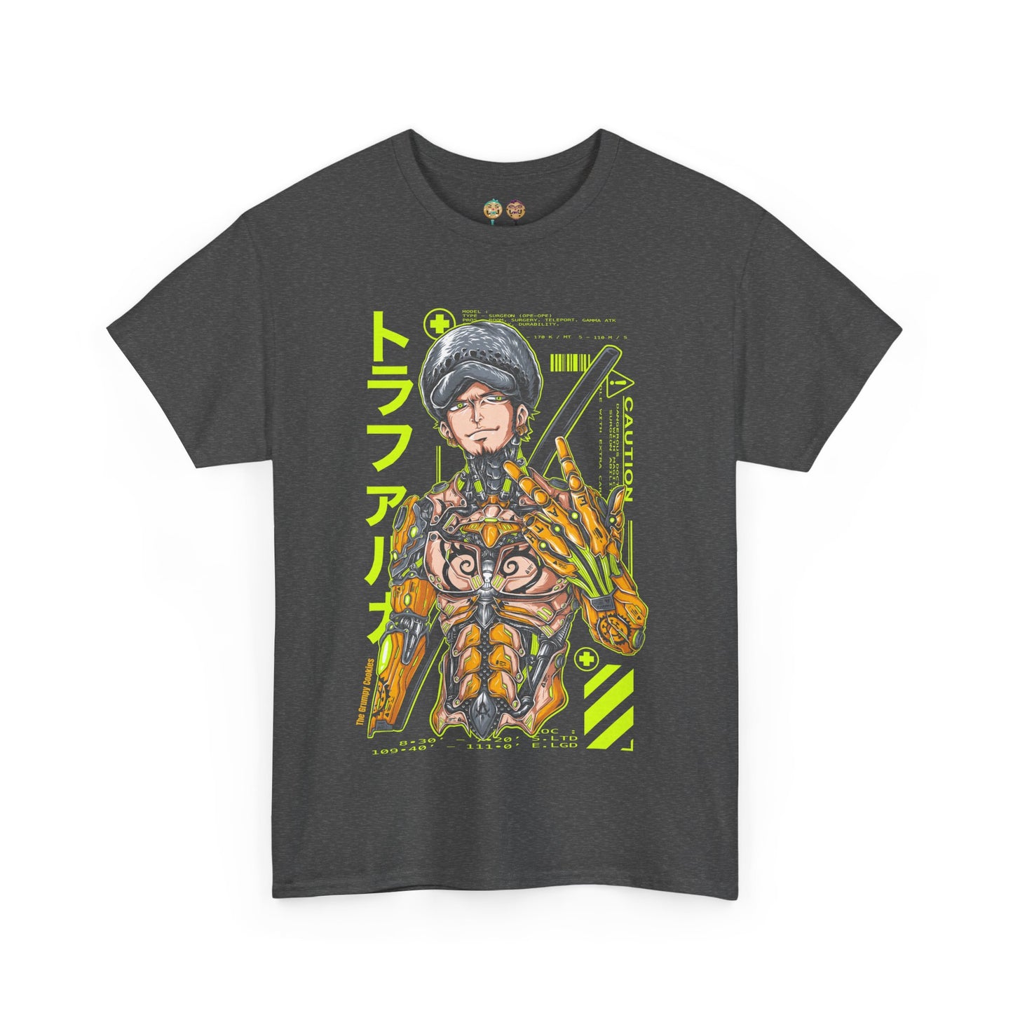 One Piece - Mecha Law Unisex Heavy Cotton Tee