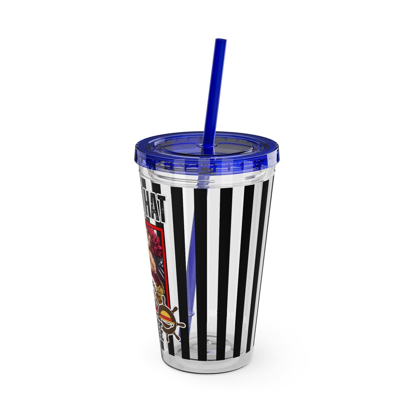 Straw Hat Coffee - The Worst Generation Sunsplash Tumbler with Straw, 16oz