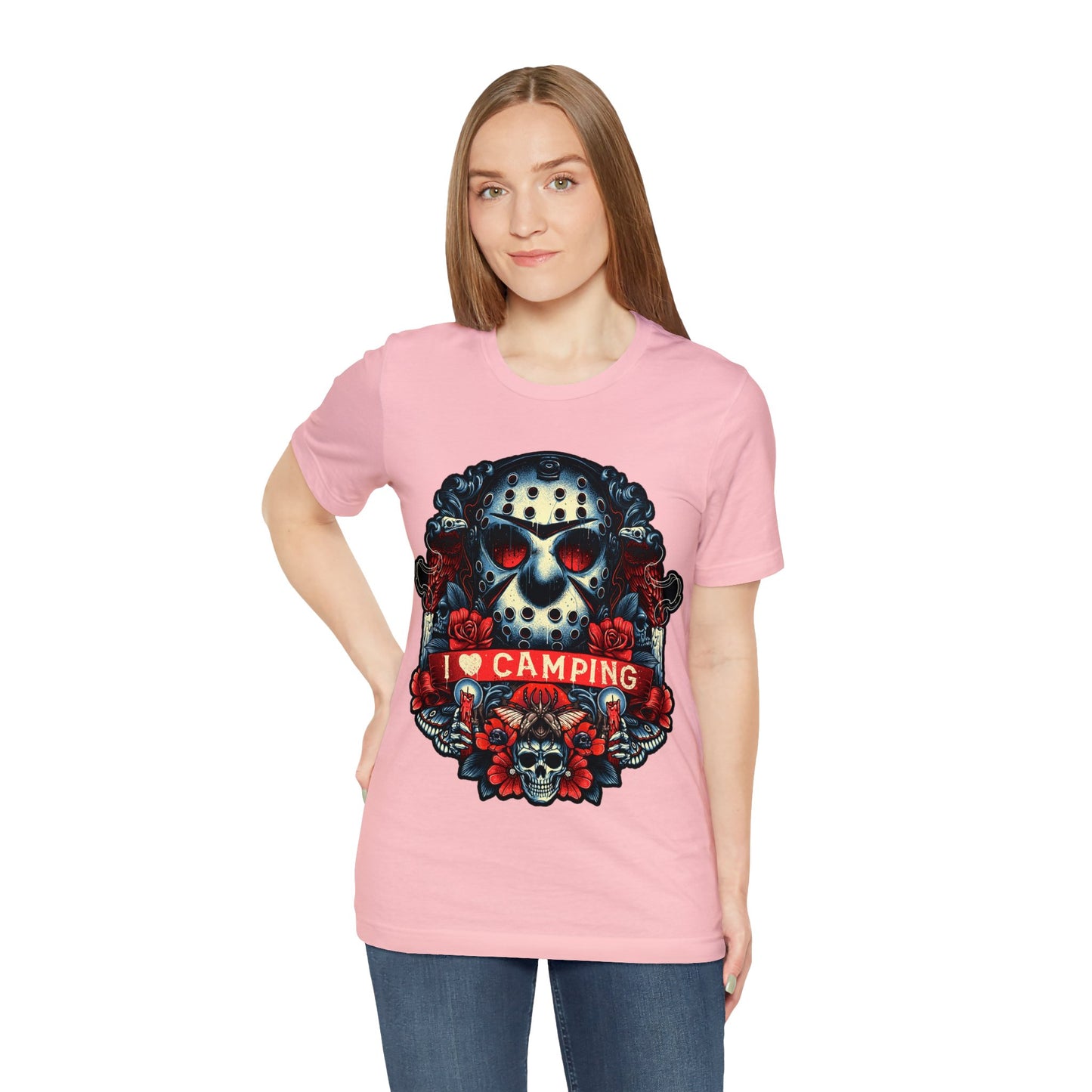 Friday the 13th - I Heart Camping Short Sleeve Tee