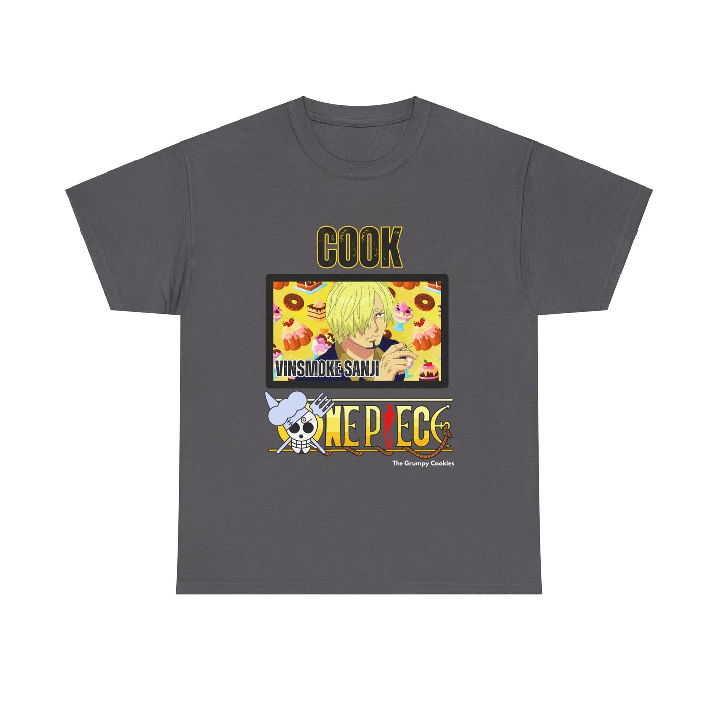 One Piece - Cook Sanji Unisex Heavy Cotton Tee