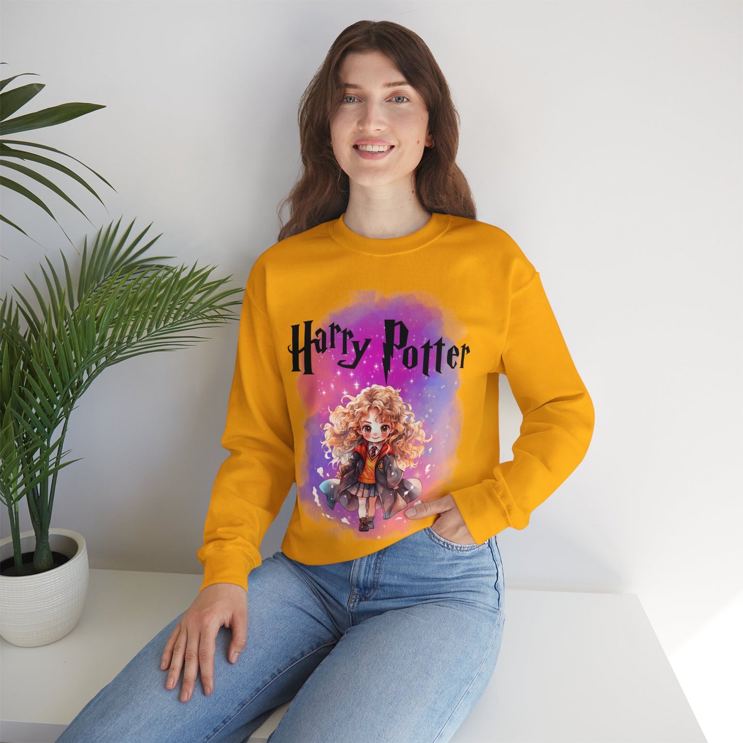 Harry Potter - Hermione Unisex Heavy Blend™ Crewneck Sweatshirt