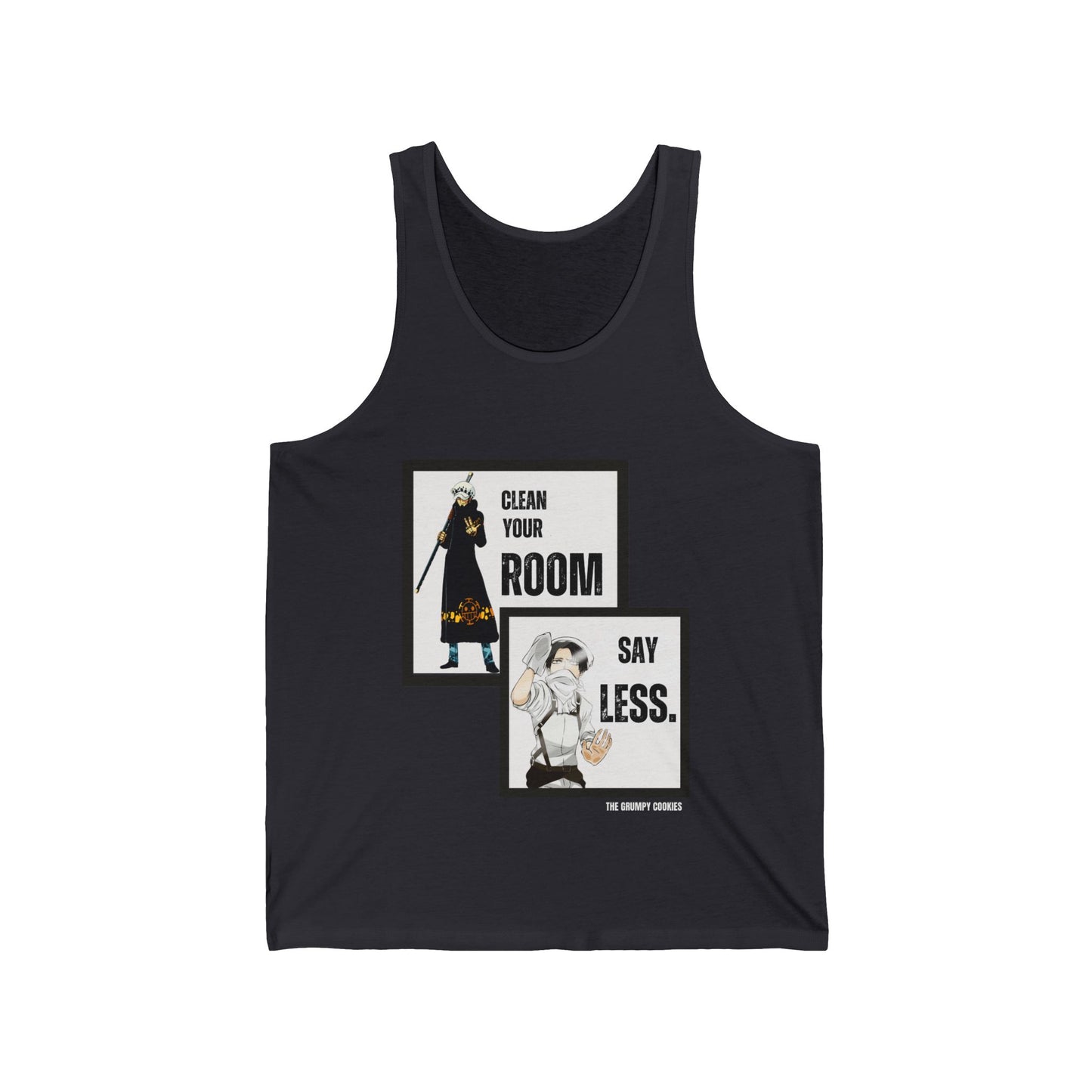 One Piece - Say Less Levi x Law Crossover Men's Jersey Tank