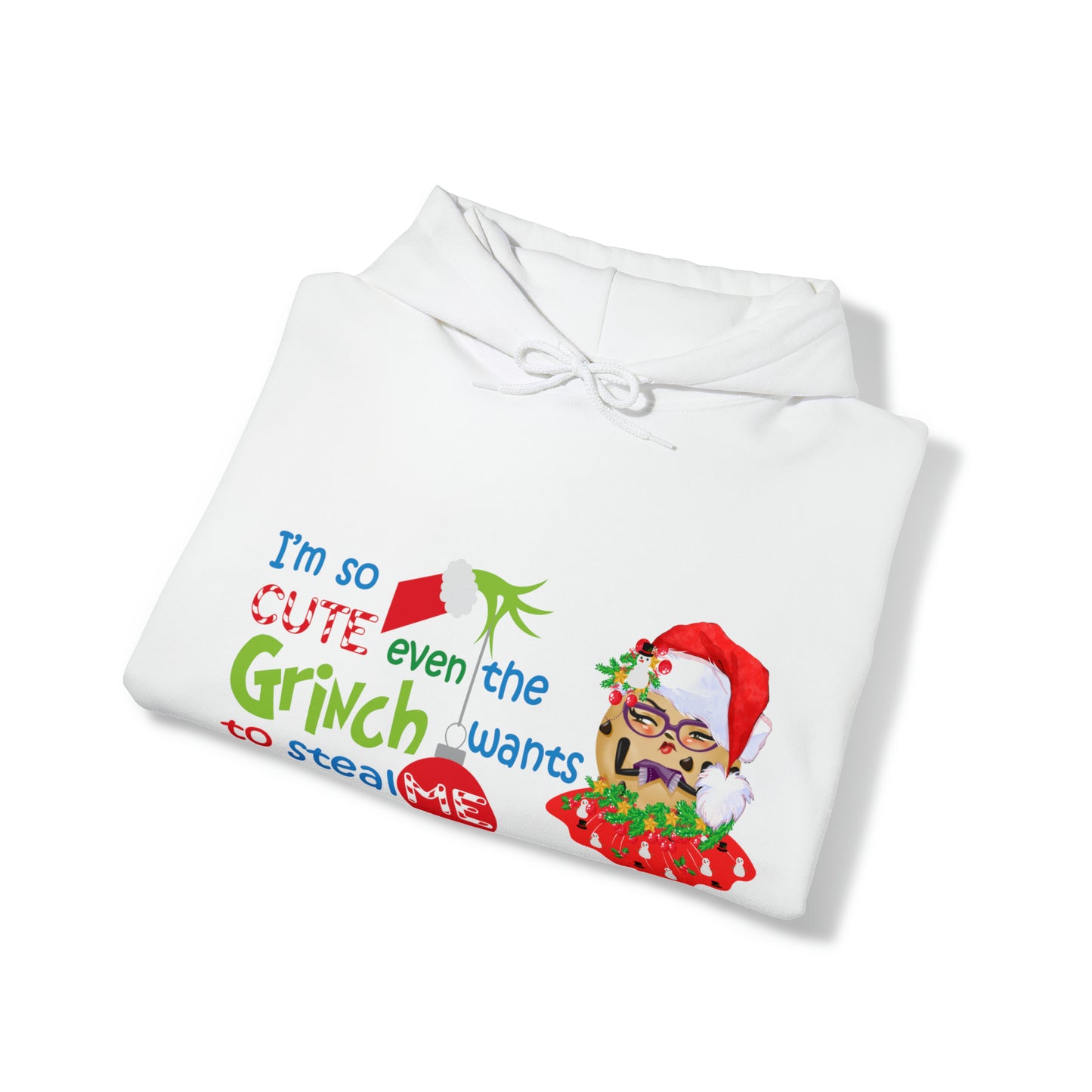 The Grumpy Cookies - Even the Grinch Loves TGC Unisex Heavy Blend™ Hooded Sweatshirt