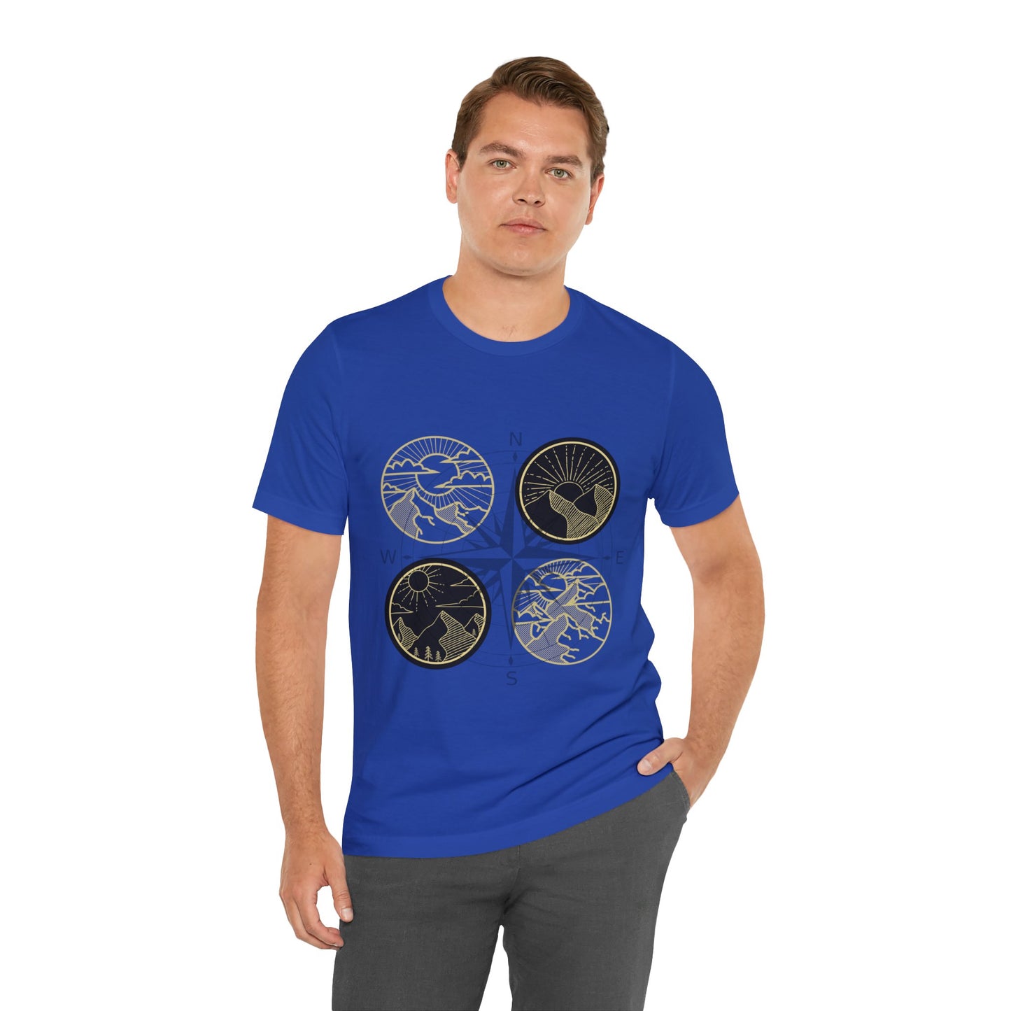 The Grumpy Cookies - Compass Short Sleeve Tee