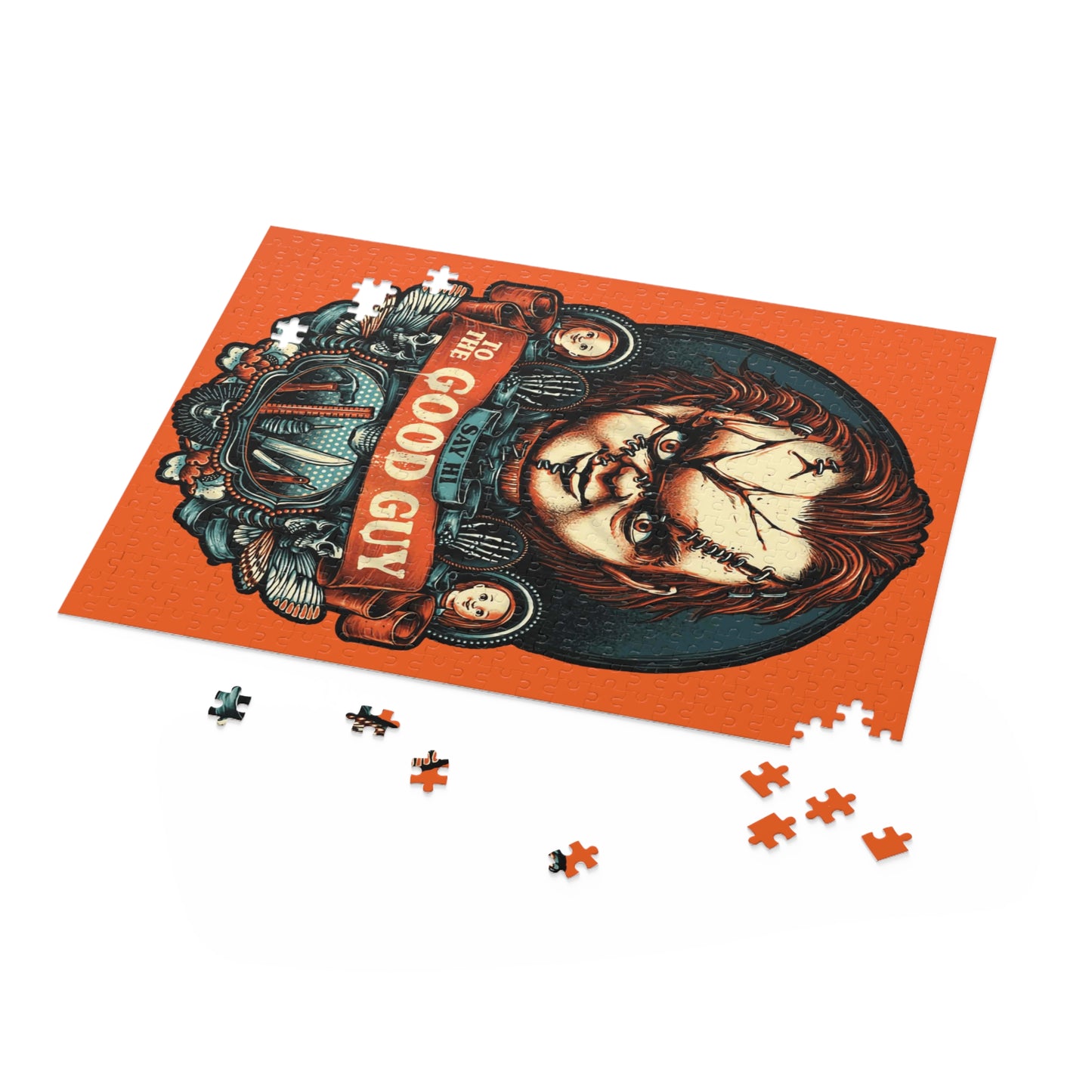 Chucky - Dolls are CREEPY Puzzle (120, 252, 500-Piece)