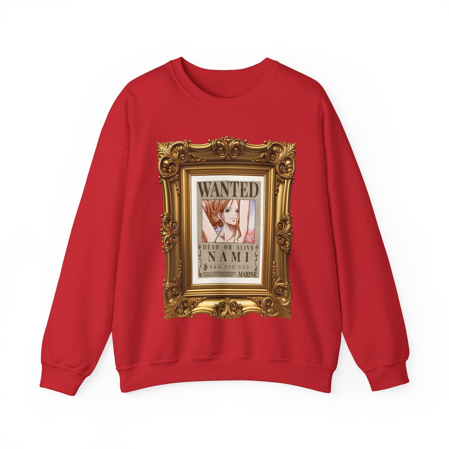 One Piece - Fine Art Nami Unisex Heavy Blend™ Crewneck Sweatshirt