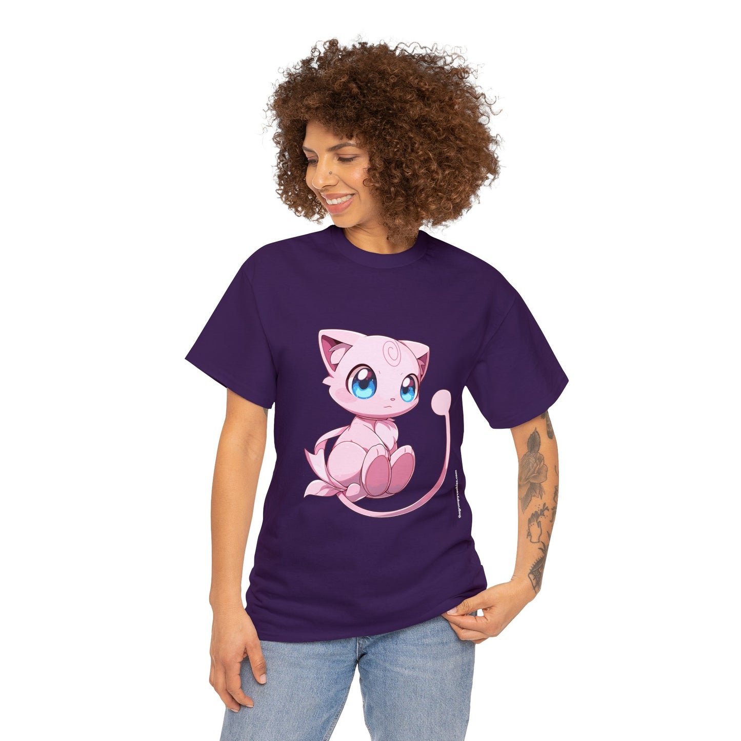 Pokemon - Mew Mew Unisex Heavy Cotton Tee