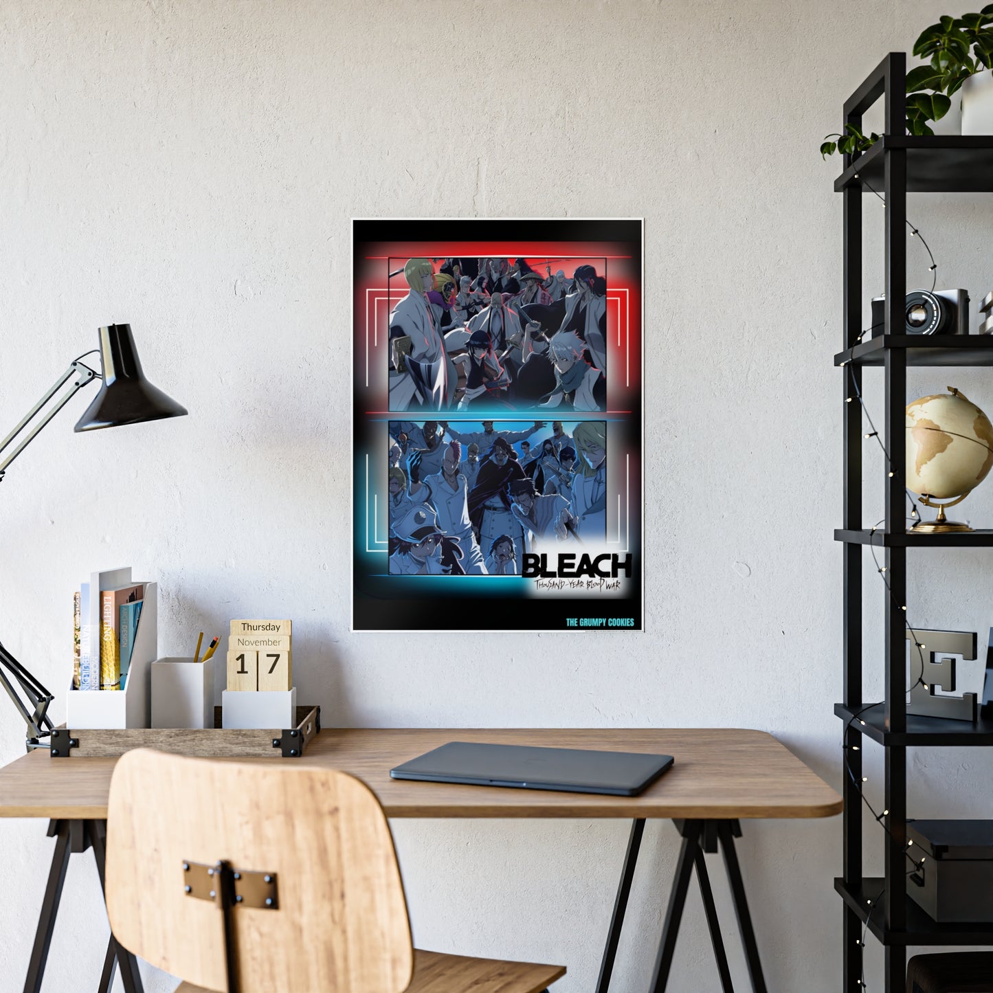 Bleach - Quincy vs Reaper Art Print