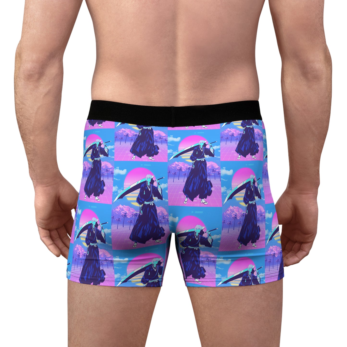 Bleach - Vaporwave Ichigo Men's Boxer Briefs