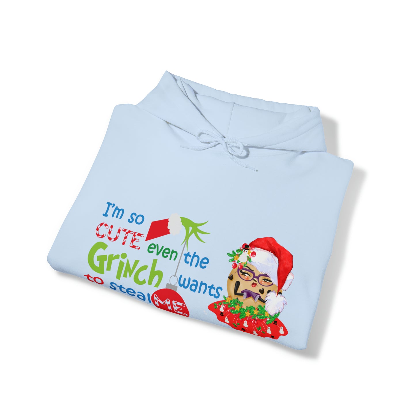 The Grumpy Cookies - Even the Grinch Loves TGC Unisex Heavy Blend™ Hooded Sweatshirt