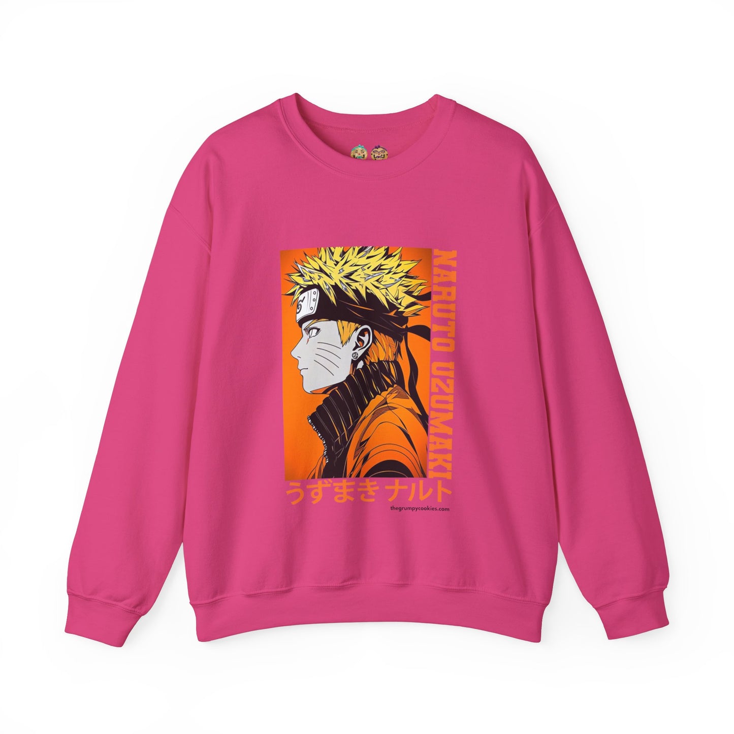 Naruto - Orange Unisex Heavy Blend™ Crewneck Sweatshirt