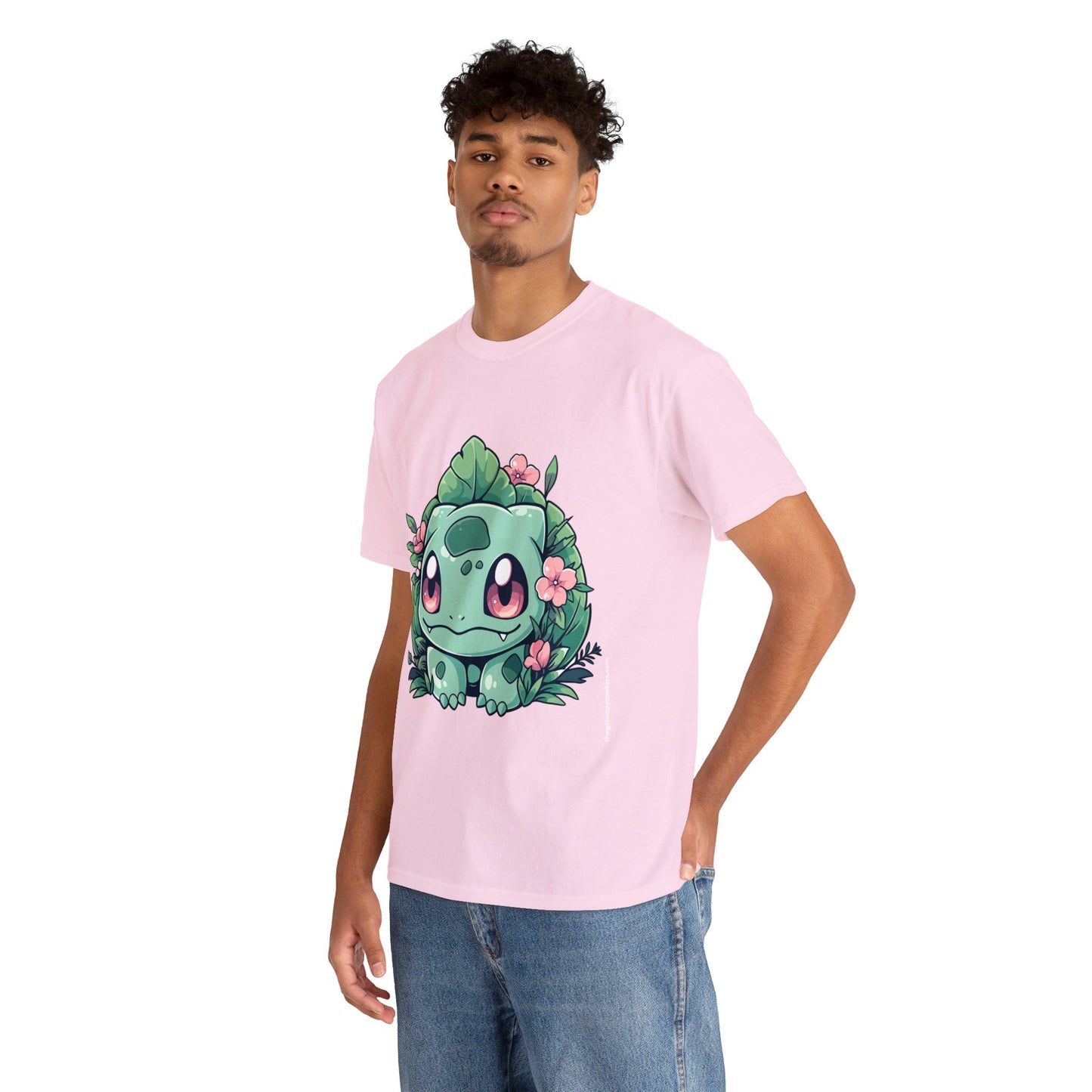 Pokemon - Flowering Bulba Unisex Heavy Cotton Tee